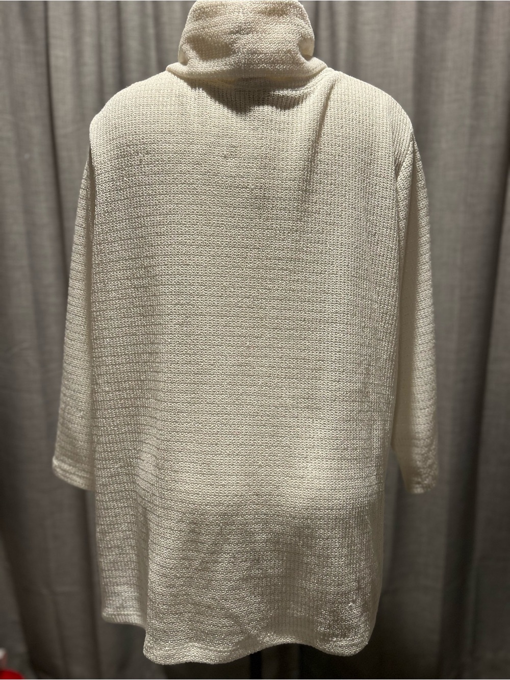 Ruby Rd. Cream Cowl Neck Sweater - Picture 5 of 8